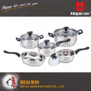 9 PCS COOKWARE SET