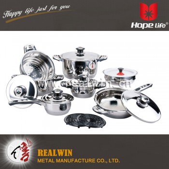 16 PCS COOKWARE SET