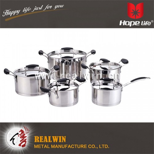 10 PCS COOKWARE SET