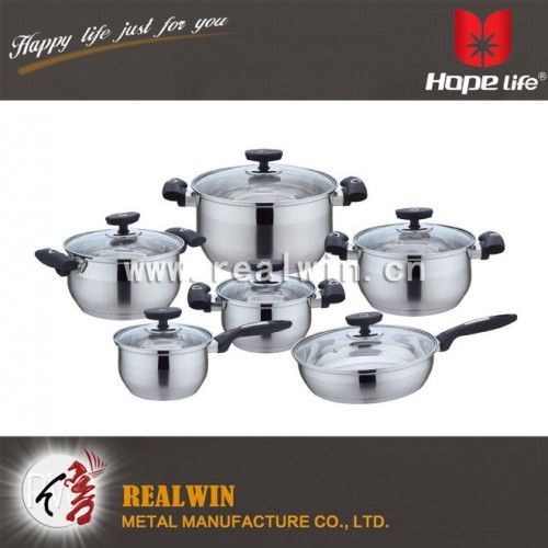 12件套不銹鋼鍋