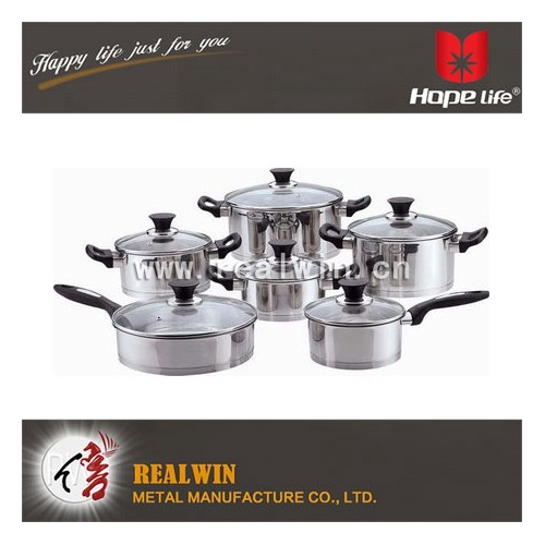 12 PCS COOKWARE SET