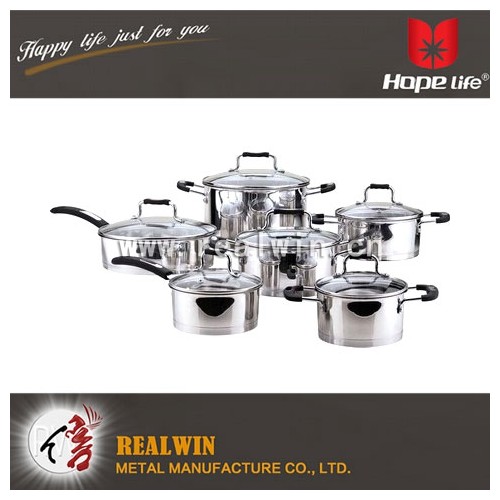 12 PCS COOKWARE SET