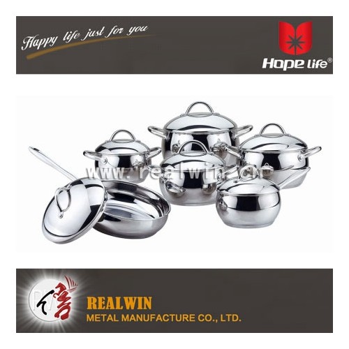 12 PCS COOKWARE SET