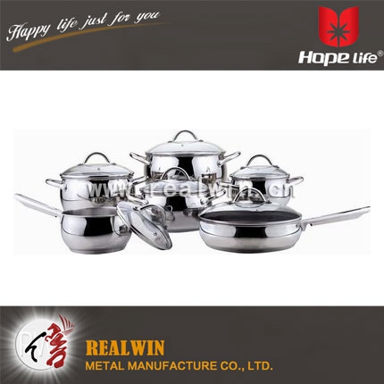 12 PCS COOKWARE SET