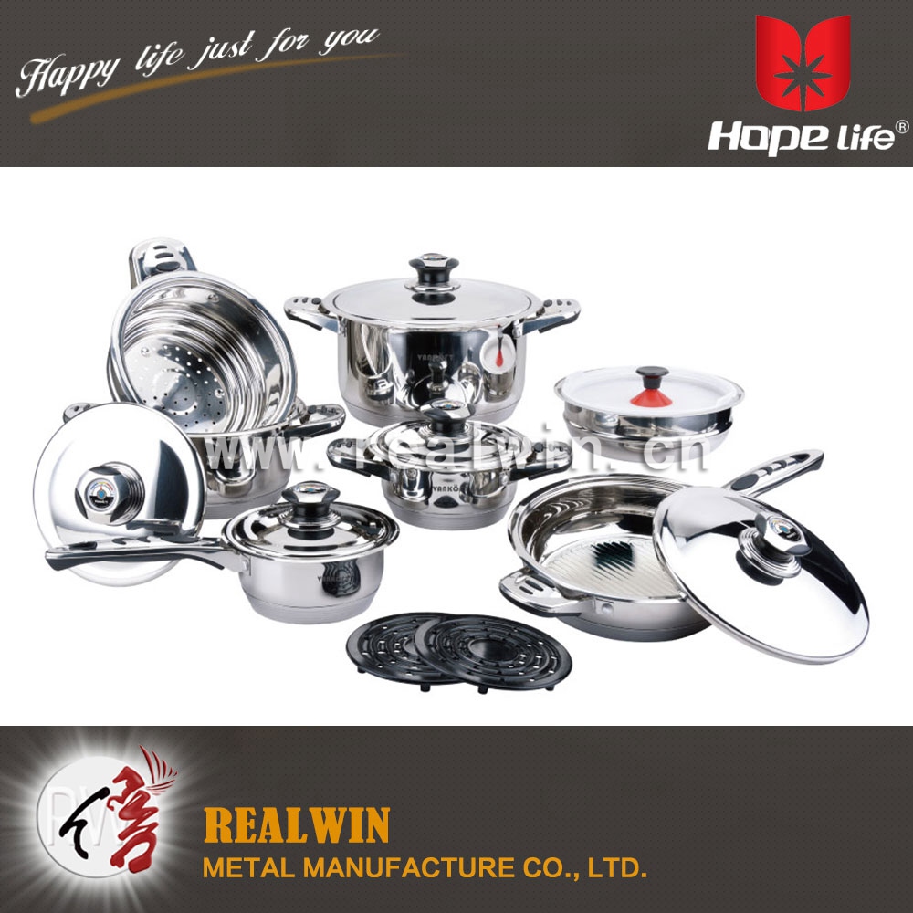 16 PCS COOKWARE SET